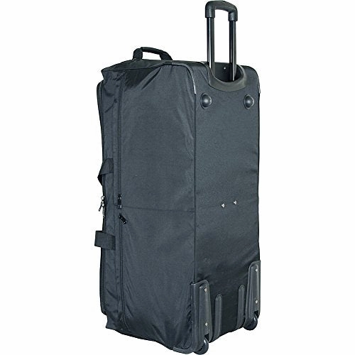Netpack 40" Ultra Simple Wheeled Duffel (Black)