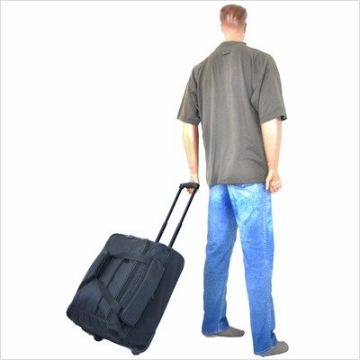 Netpack Travel Light Wheeled Duffel (Black)