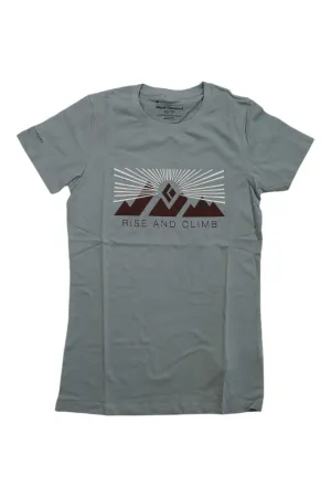 Fashion Designer New Collection For Black Diamond Womens Rise and Climb Tee | Best SEll are all our online store, purchase best price Items here.