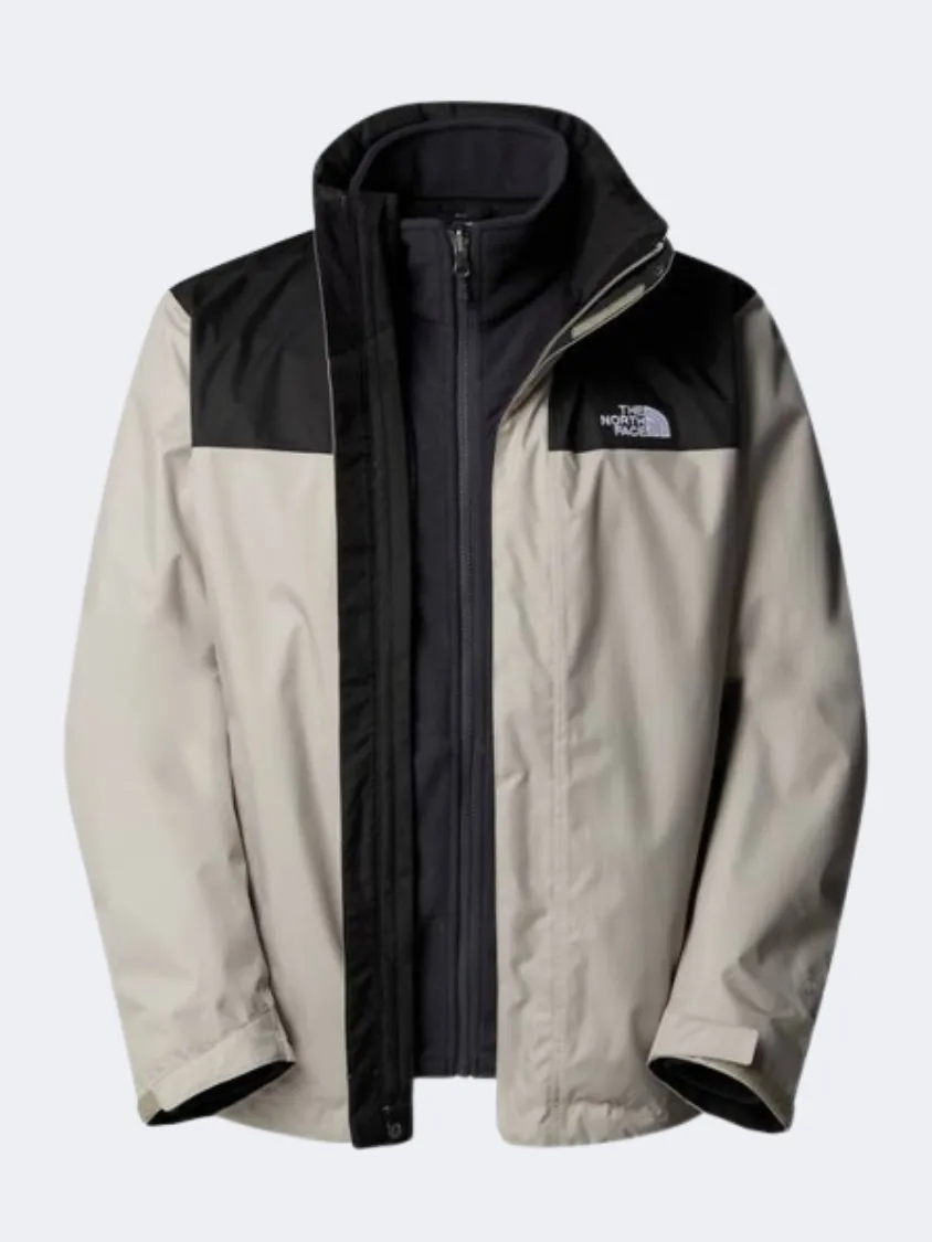 Discount The North Face Evolve Ii Triclimate 3 In 1 Men Hiking Jacket Clay Grey/Black here, 100% authentic and 100% quality guarantee!