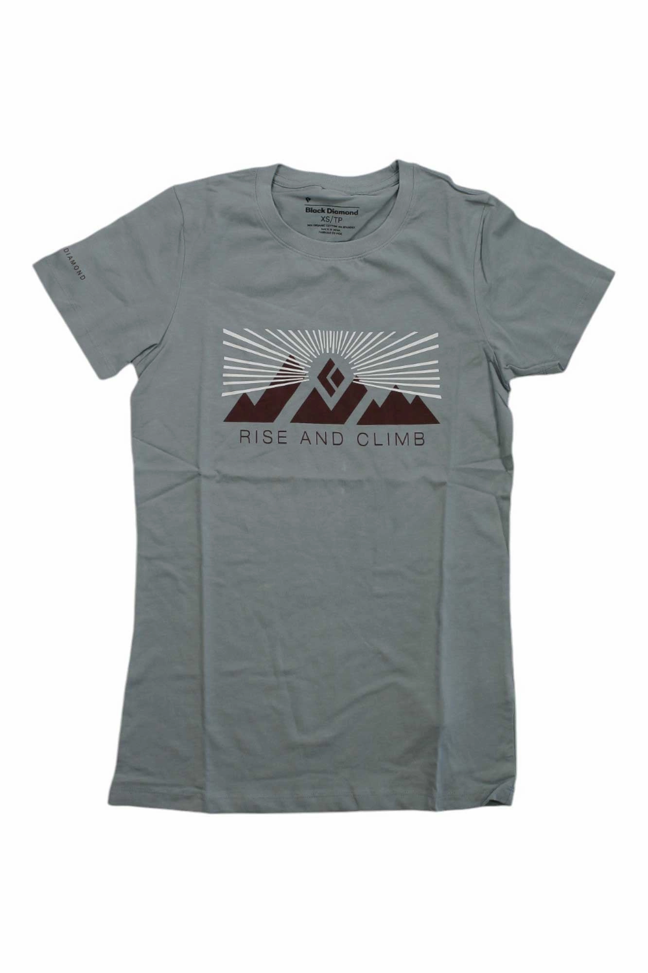 Fashion Designer New Collection For Black Diamond Womens Rise and Climb Tee | Best SEll are all our online store, purchase best price Items here.