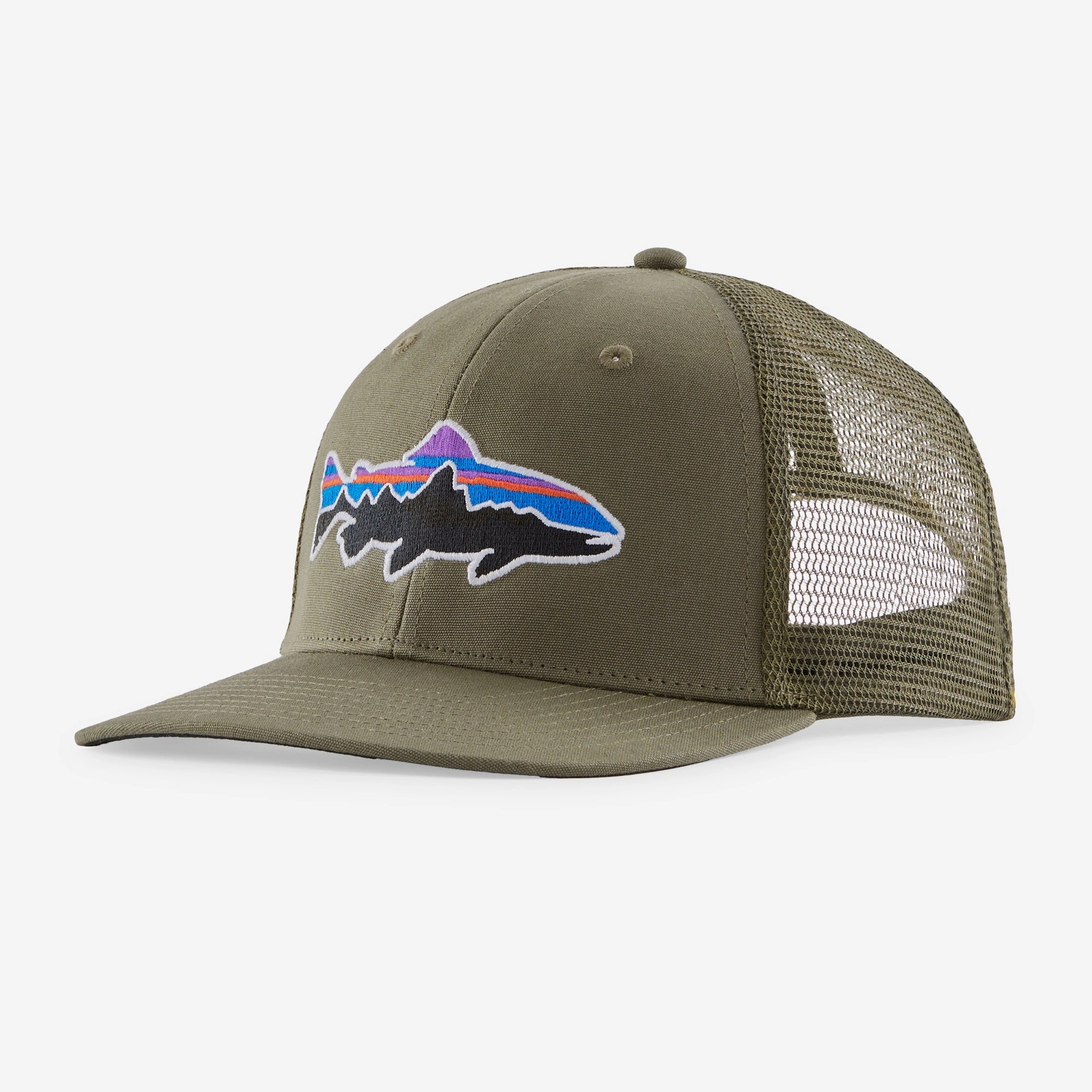 Various Styles Of New Style For Cheap Fitz Roy Trout Trucker Hat ,Free Shipping & Returns with low price and good quality, in our store, you can choose our cheap Items on sale.