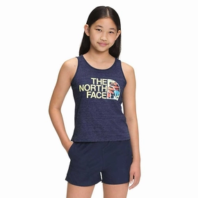 Best and high quality New Style of 2025 The North Face Girls Tri-Blend Tank ,Buy Now , high quality and best service are waiting for you.