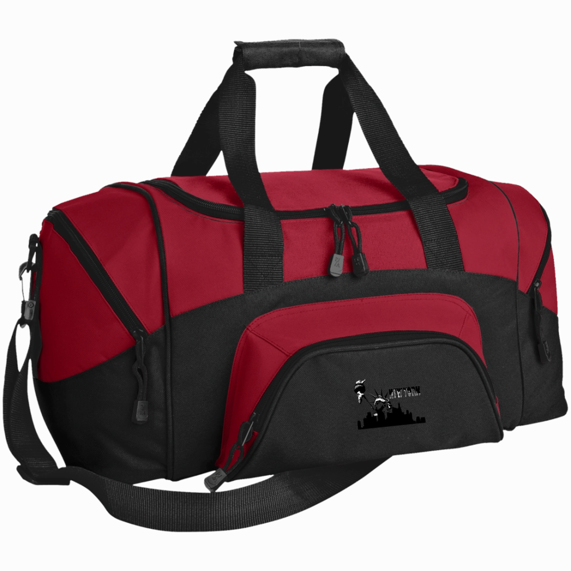 New York New York - Travel Experts Colorblock Sport Duffel Bag