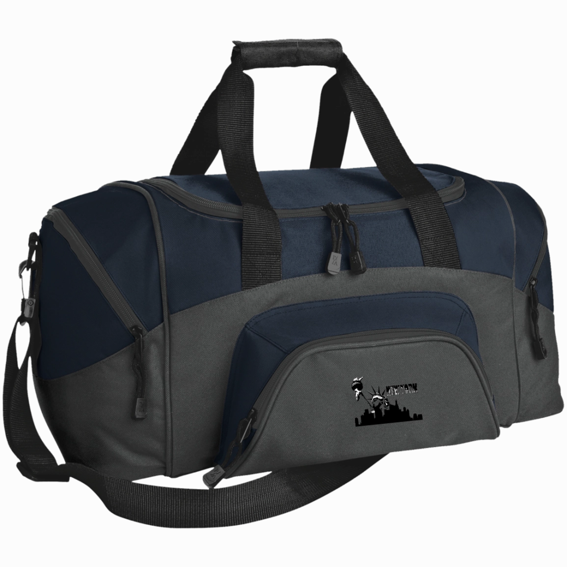 New York New York - Travel Experts Colorblock Sport Duffel Bag