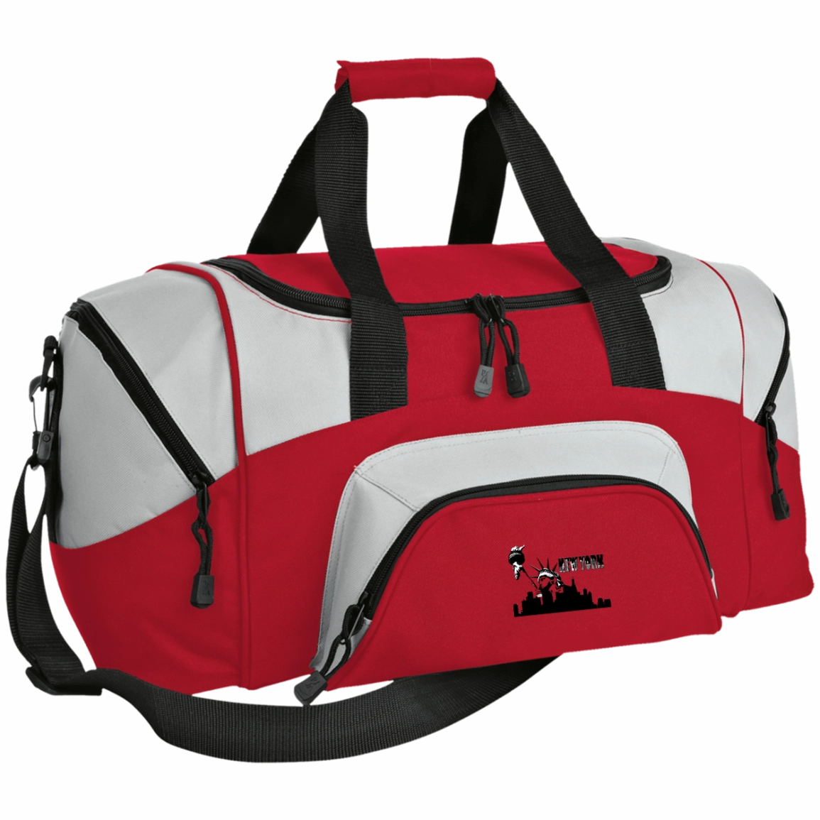 New York New York - Travel Experts Colorblock Sport Duffel Bag