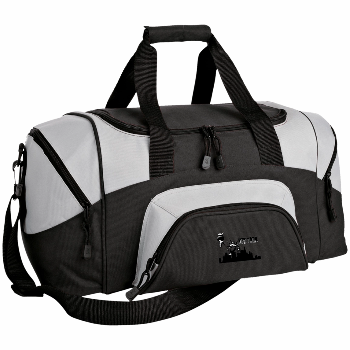 New York New York - Travel Experts Colorblock Sport Duffel Bag
