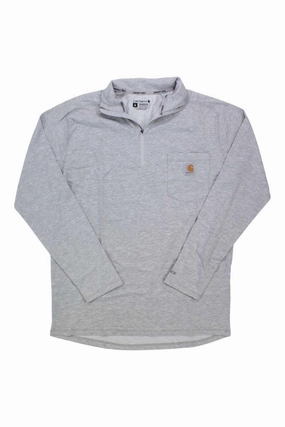 Wholesale Price For Newest style of Carhartt Mens Force Relaxed-Fit Midweight LS 1/4 Zip Pocket T-Shirt Best Deals Today now, we offer many varies of Items.