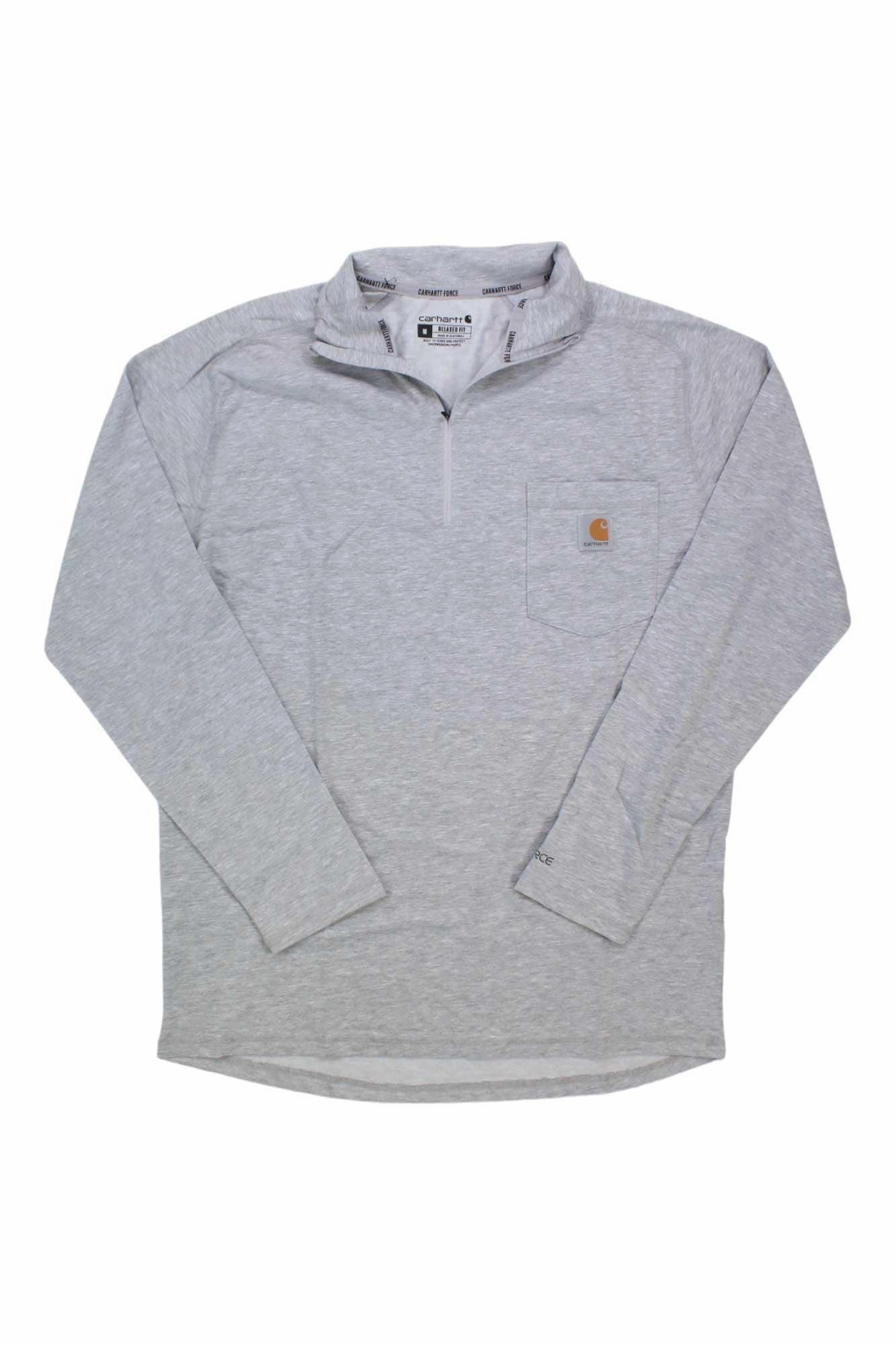 Wholesale Price For Newest style of Carhartt Mens Force Relaxed-Fit Midweight LS 1/4 Zip Pocket T-Shirt Best Deals Today now, we offer many varies of Items.