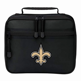 NFL New Orleans Saints "Cooltime" Lunch Kit, 10" x 8" x 3"