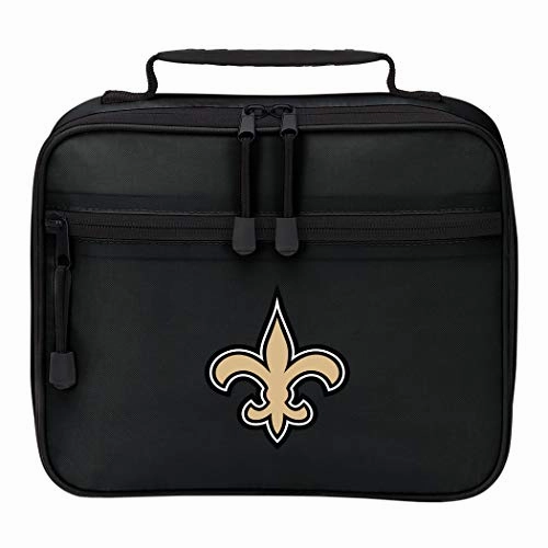 NFL New Orleans Saints "Cooltime" Lunch Kit, 10" x 8" x 3"