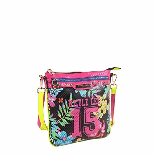 Nicole Lee Cross Body Bag, Black, One Size