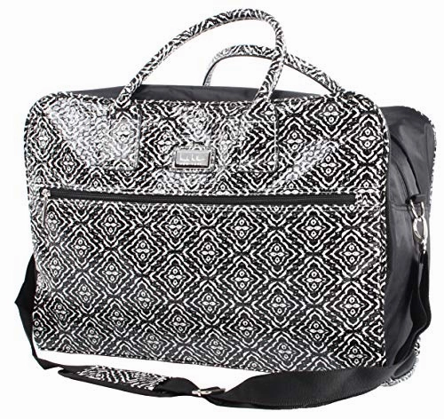 Nicole Miller Teagan 20" Carry On Satchel (Black)
