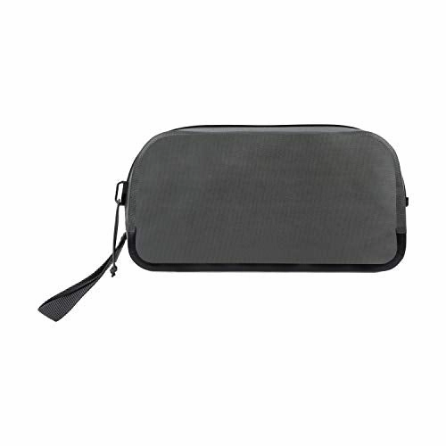 Nite Ize Runoff Waterproof Toiletry Bag, Full-Size Waterproof Hanging Toiletry Bag. Tough Trusted Protection for Adventure Travel, Black