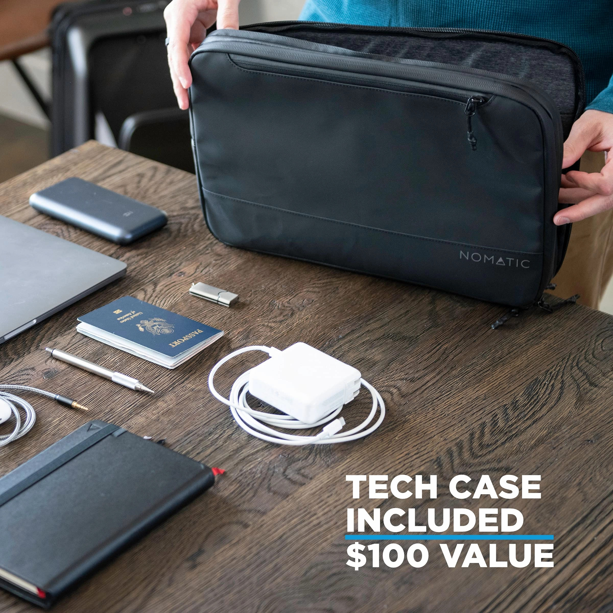 Nomatic Hardside Spinner Wheel Luggage with TSA Lock