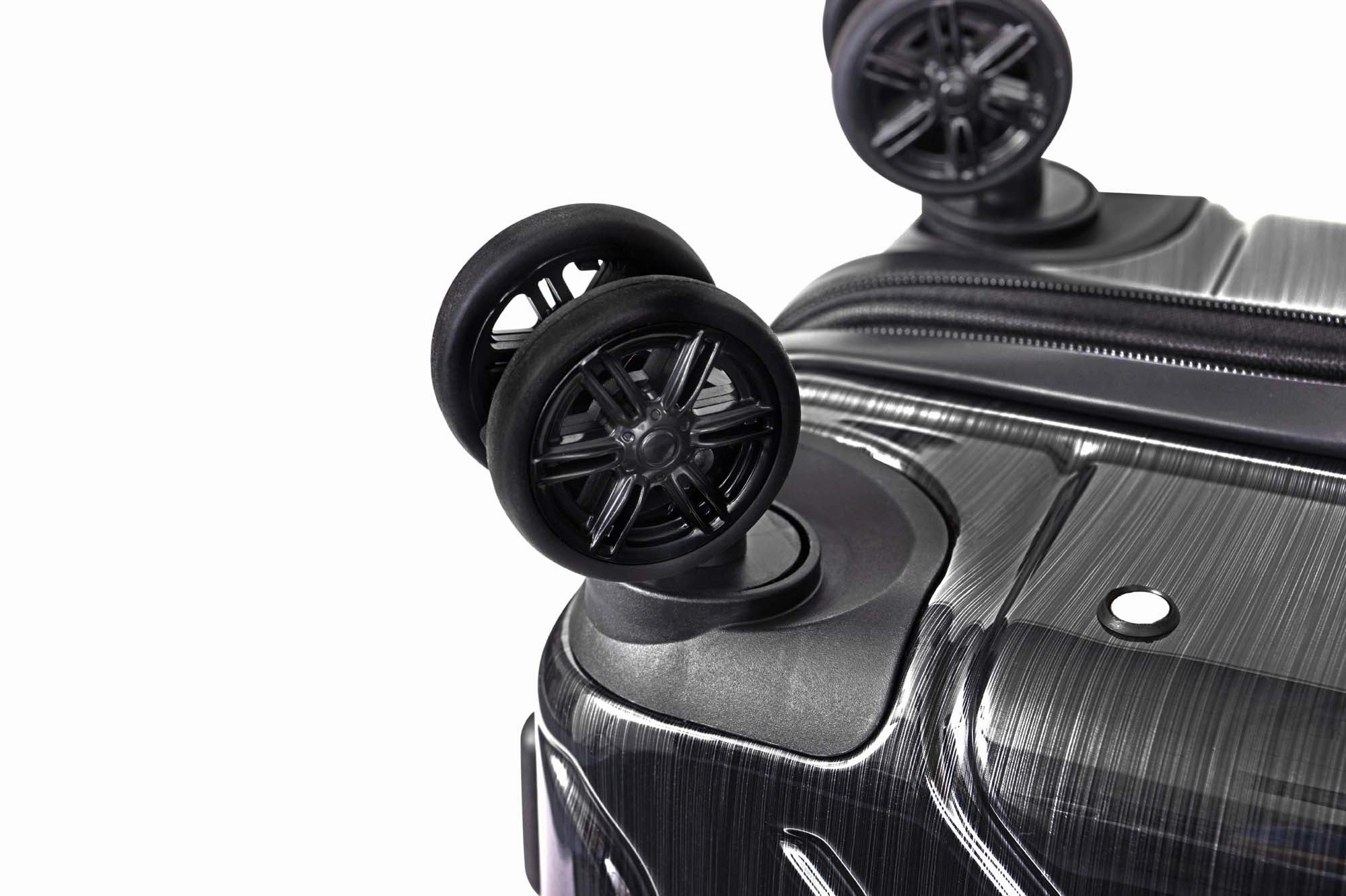 NONSTOP New York Elite 3-Piece Expandable Spinner Luggage Set and 3-Piece Packing Cube Set