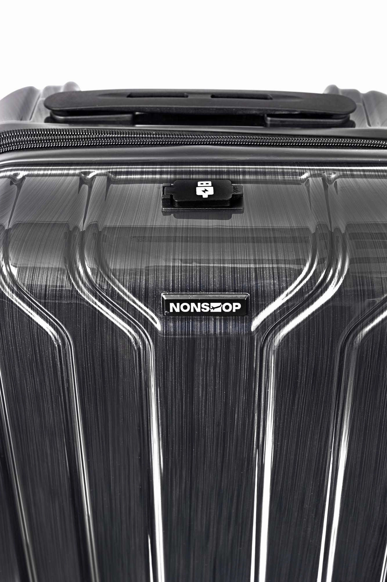 NONSTOP New York Elite 3-Piece Expandable Spinner Luggage Set and 3-Piece Packing Cube Set