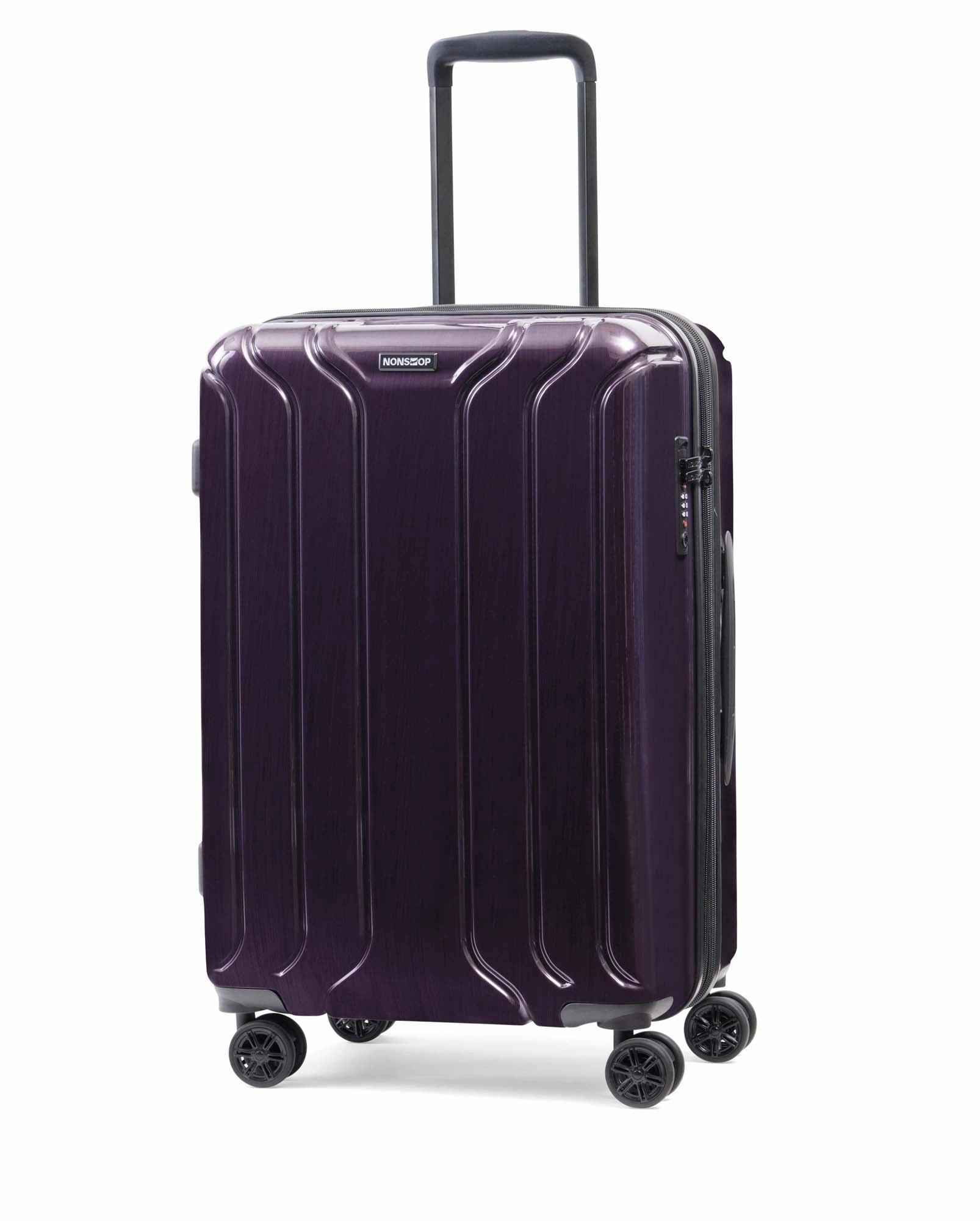 NONSTOP New York Elite 3-Piece Expandable Spinner Luggage Set and 3-Piece Packing Cube Set