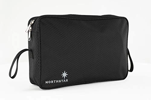 North Star Sports 1050 Tuff Cloth Flight Carry-On Luggage Bag, Black, 21" x 14" x 9"