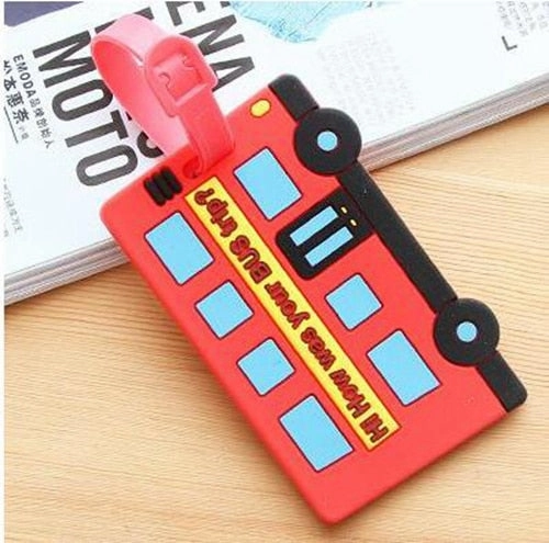 NOT YOU BAG Luggage Tag Travel Accessories Silica Gel Suitcase ID Address Holder Baggage Boarding