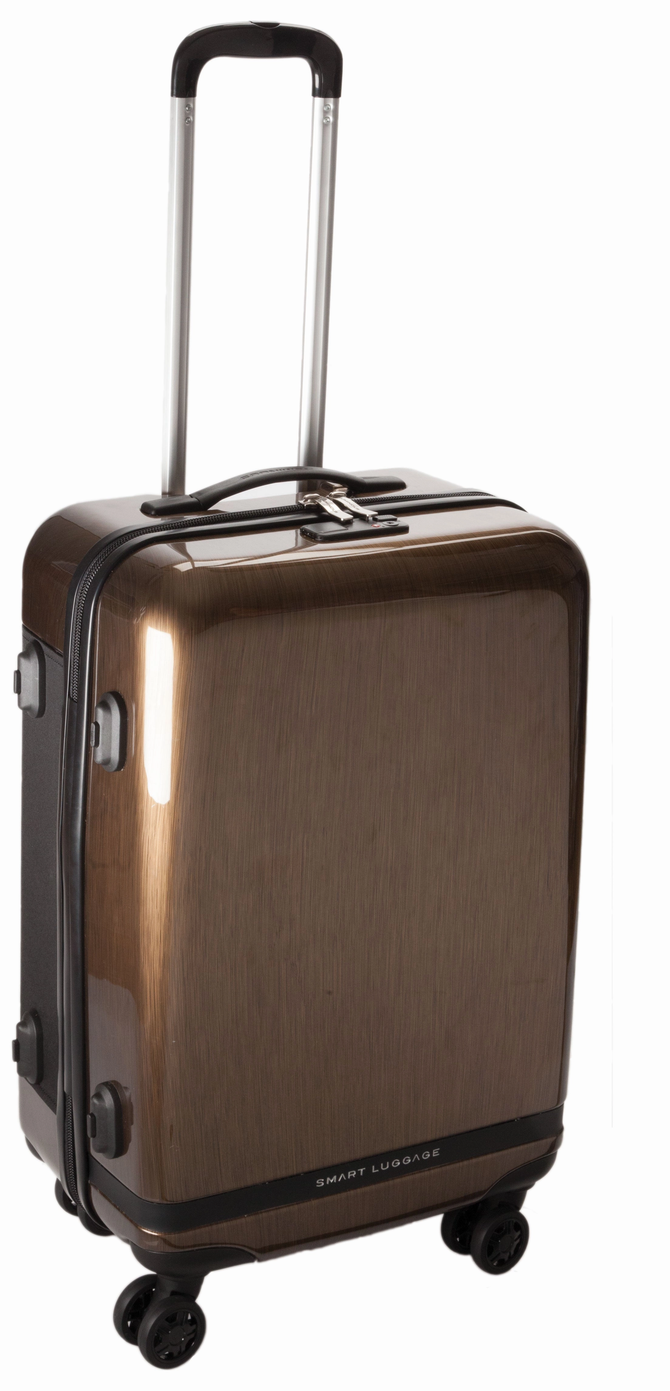 Numinous London Smart Executive 24" Hardside Spinner Gold Brush