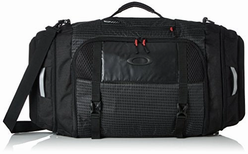 Oakley Mens Link Duffel Bag One Size Jet Black