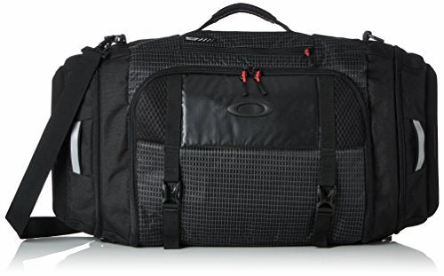 Oakley Mens Link Duffel Bag One Size Jet Black