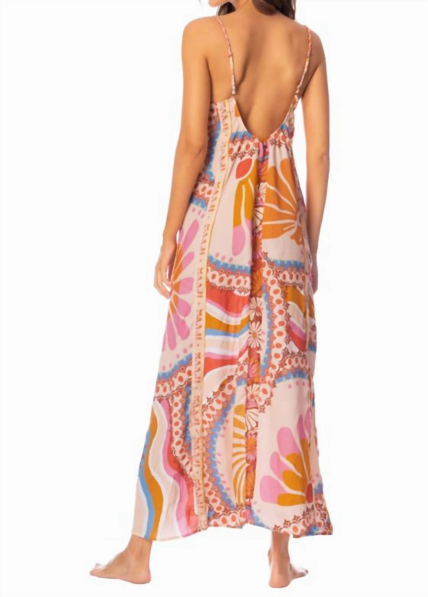 Oasis Dress In Sun Stamps