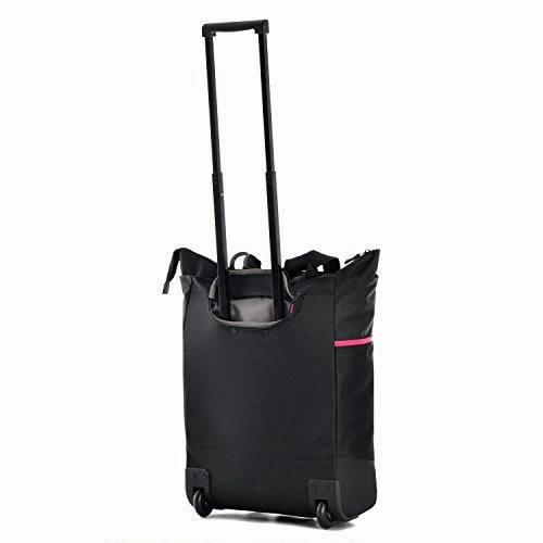 Olympia Rolling Shopper Tote, Pink, One Size