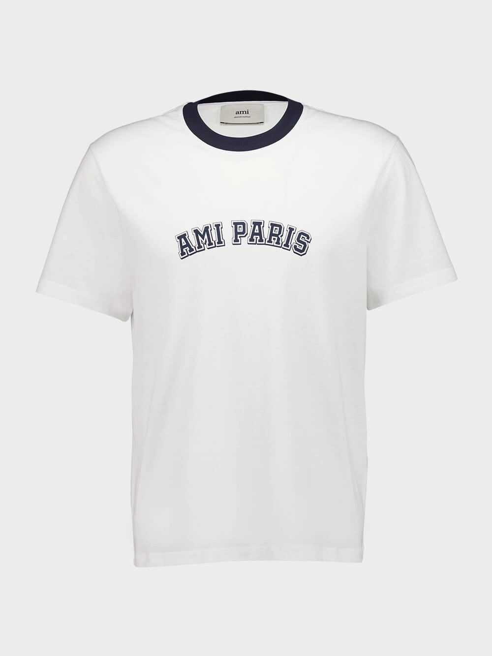 Organic Cotton Jersey Ami Paris T-shirt Tops Mens - flannel shirts
