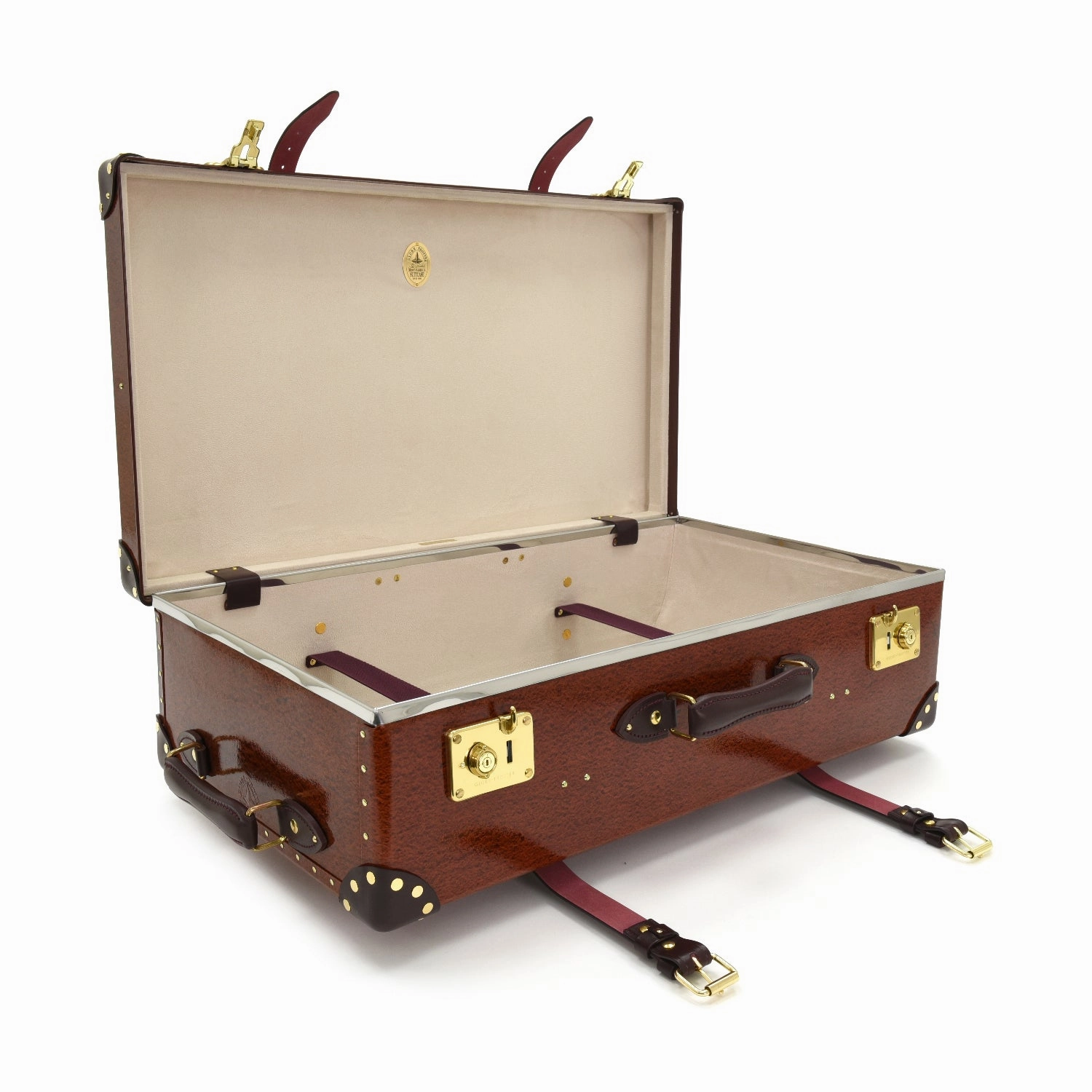 Orient  Large Suitcase | Urushi/Burgundy/Gold