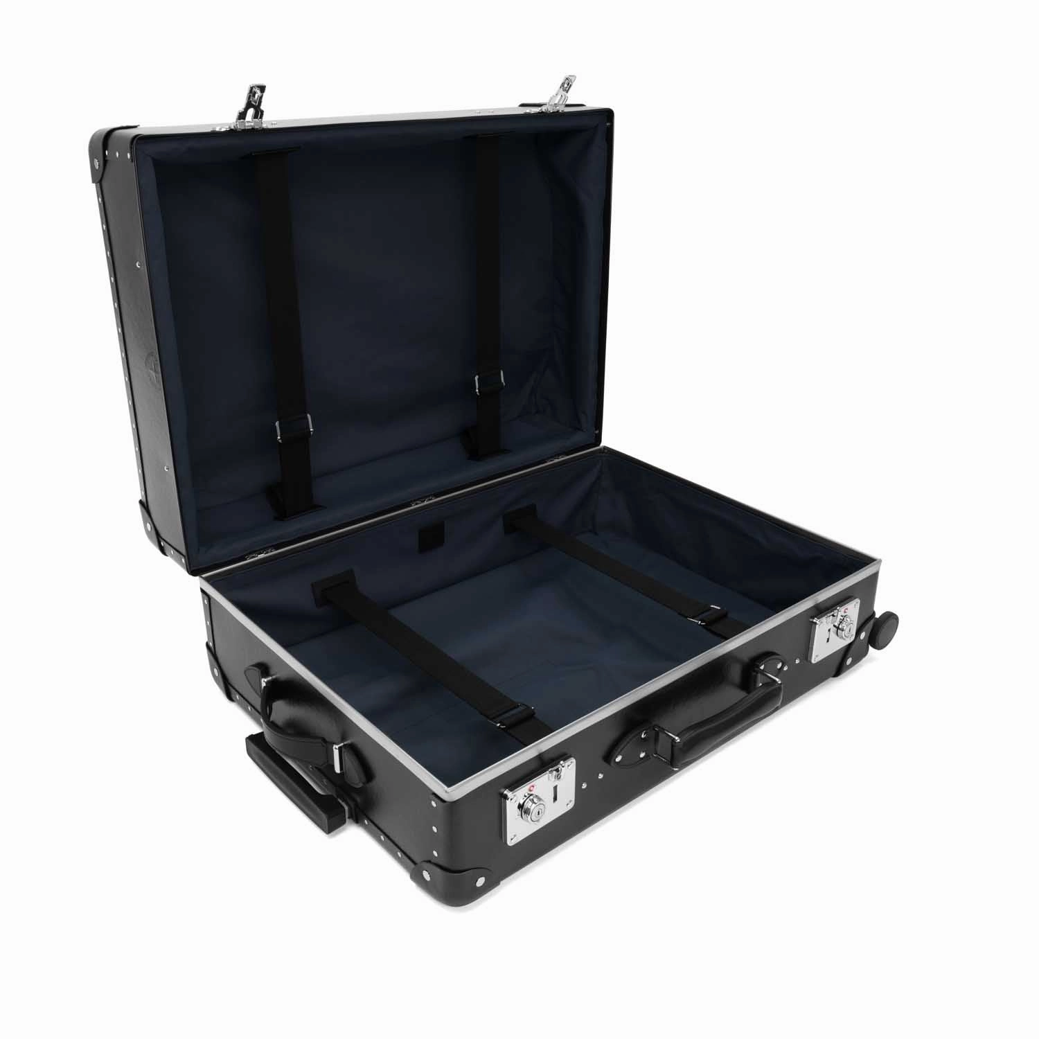 Original  Large Check-In - 4 Wheels | Black/Black/Chrome