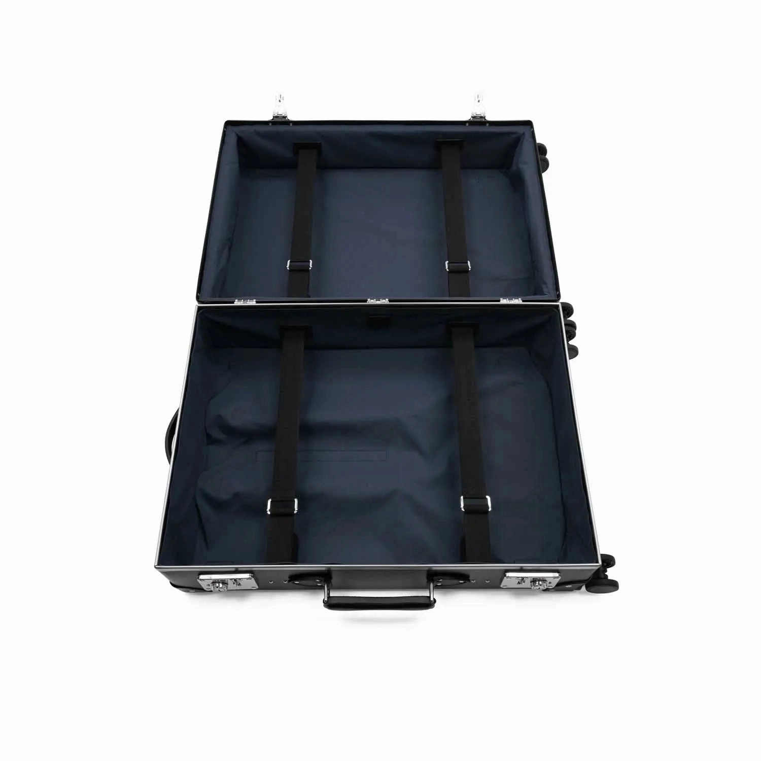 Original  Large Check-In - 4 Wheels | Black/Black/Chrome