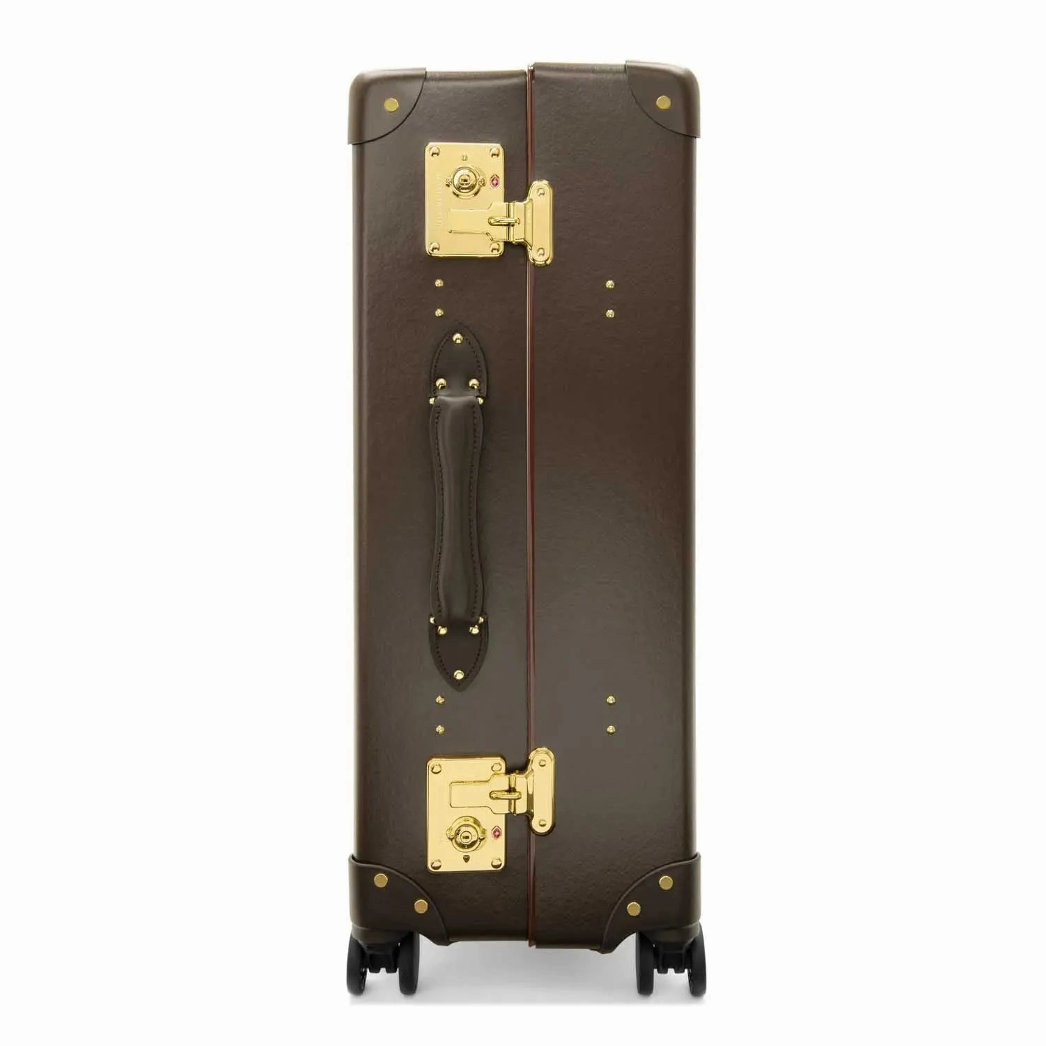 Original  Large Check-In - 4 Wheels | Brown/Brown/Gold