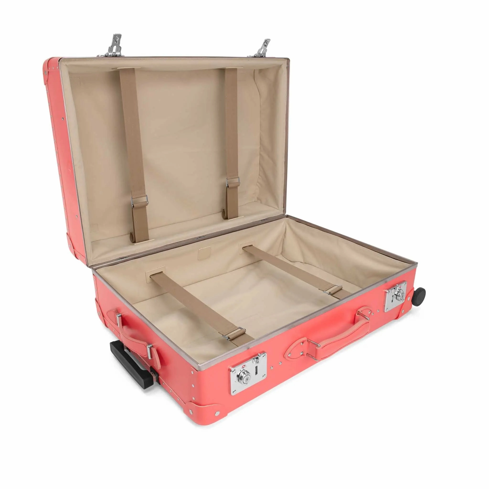 Original  Large Check-In - 4 Wheels | Flamingo/Flamingo/Chrome