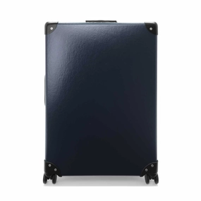 Original  Large Check-In - 4 Wheels | Navy/Black/Chrome