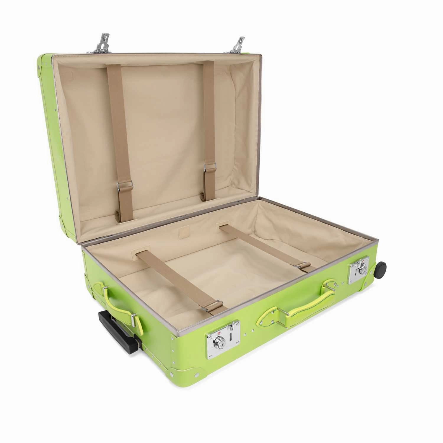 Original  Large Check-In - 4 Wheels | Parrot Green/Parrot Green/Chrome