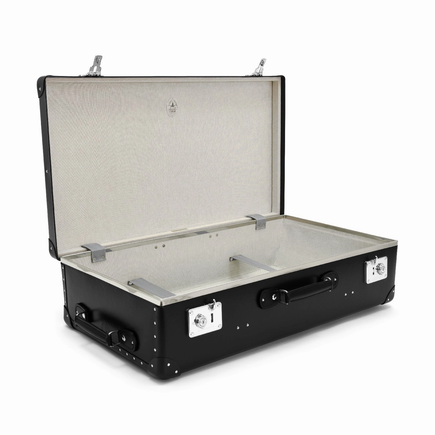 Original  Large Suitcase | Black/Black/Chrome