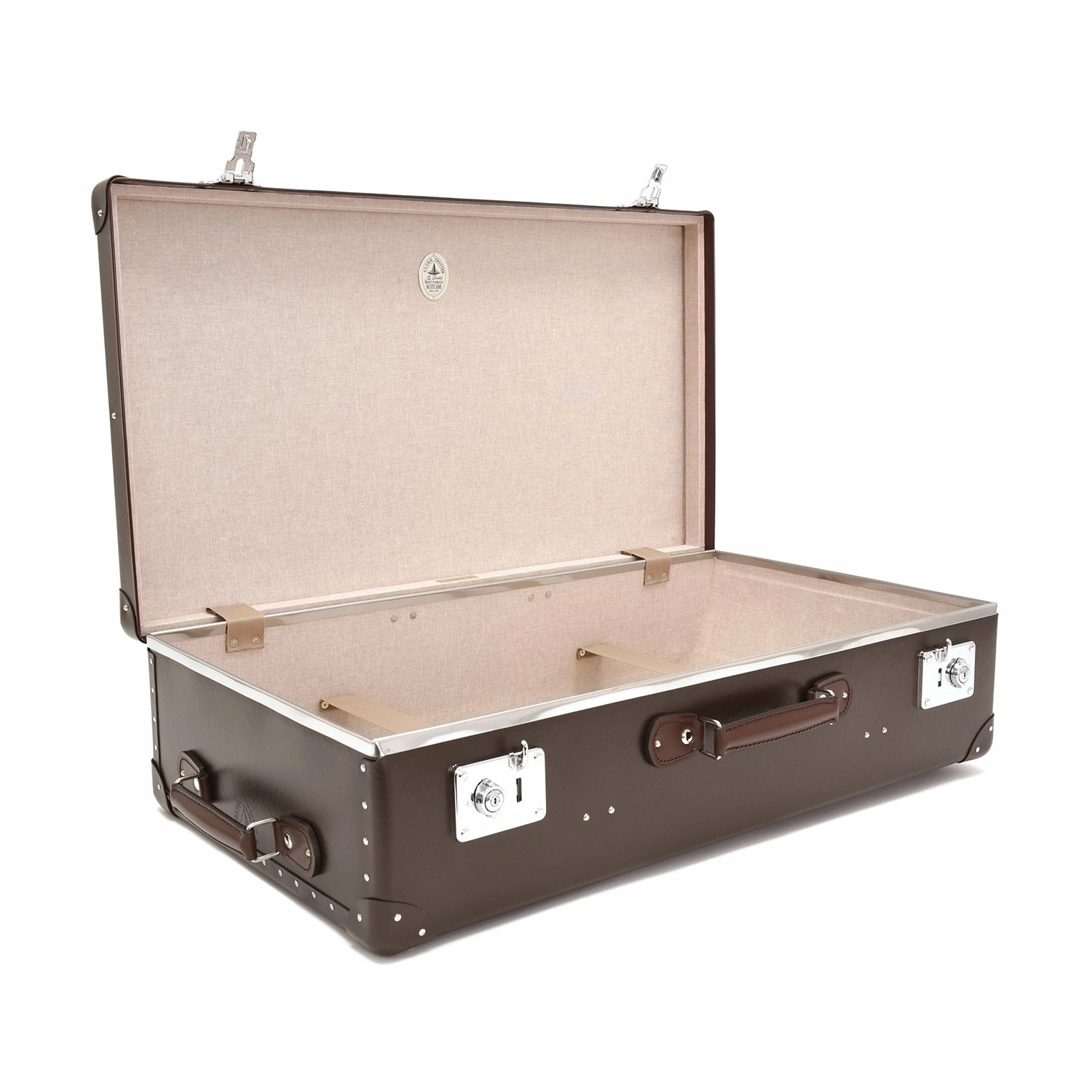 Original  Large Suitcase | Brown/Brown/Chrome