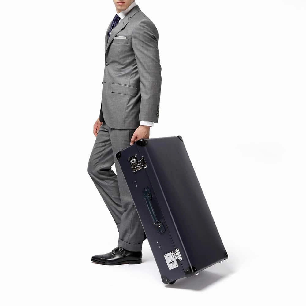 Original  Large Suitcase | Navy/Black/Chrome