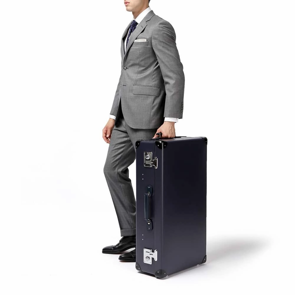 Original  Large Suitcase | Navy/Black/Chrome