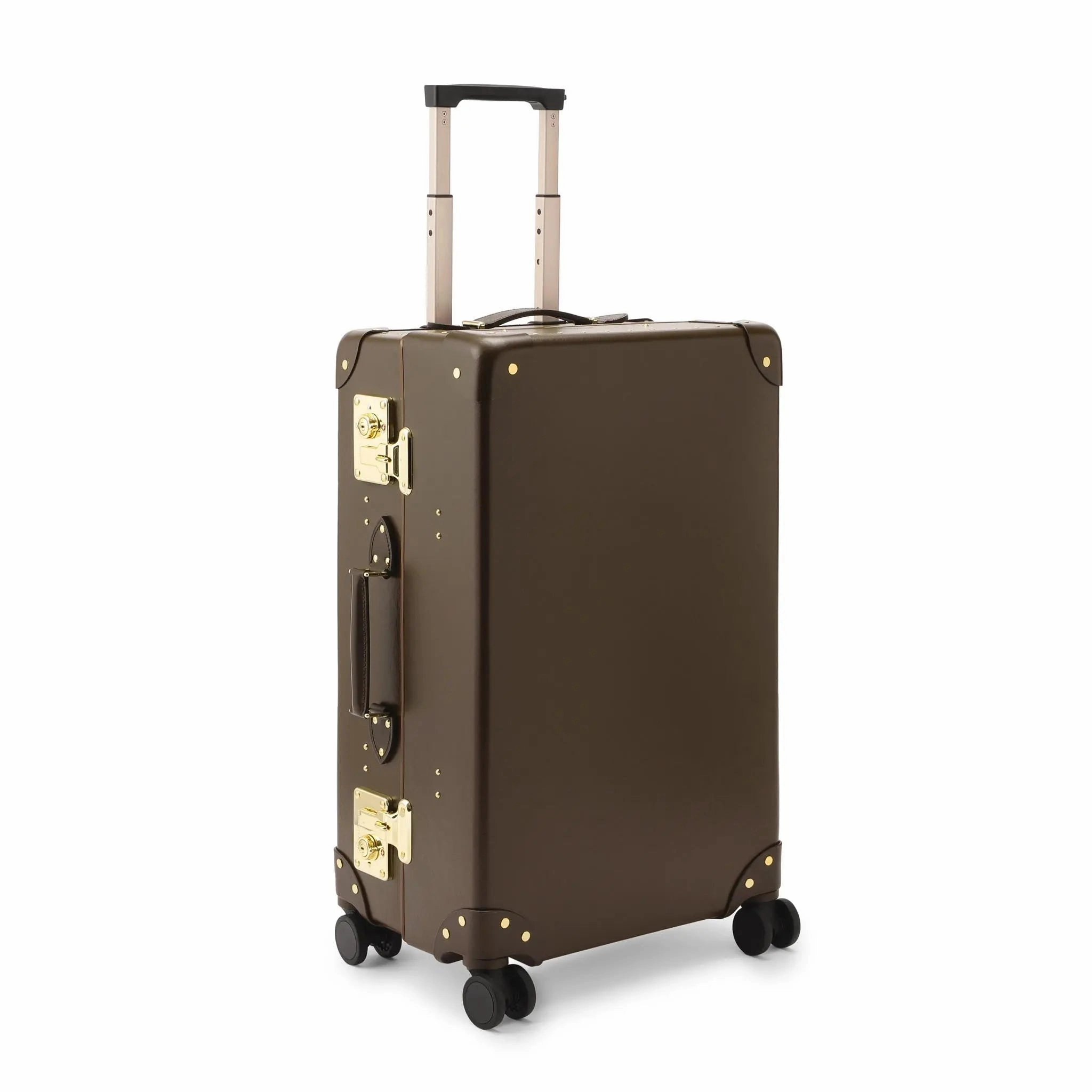 Original  Medium Check-In - 4 Wheels | Brown/Brown/Gold