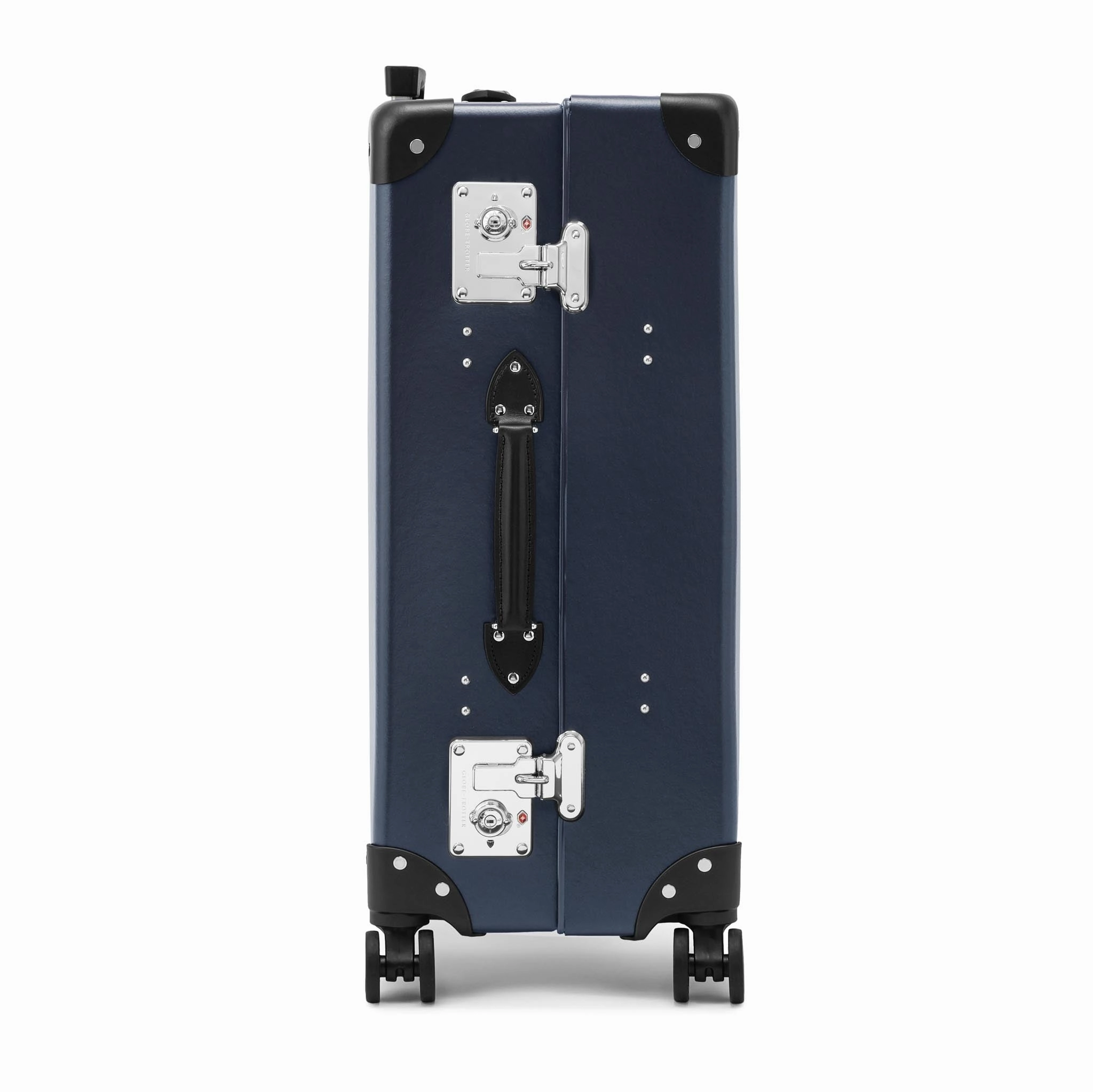 Original  Medium Check-In - 4 Wheels | Navy/Black/Chrome