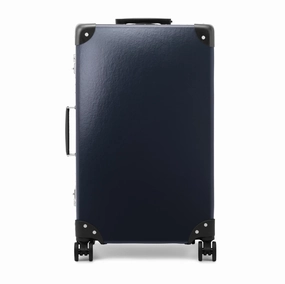 Original  Medium Check-In - 4 Wheels | Navy/Black/Chrome