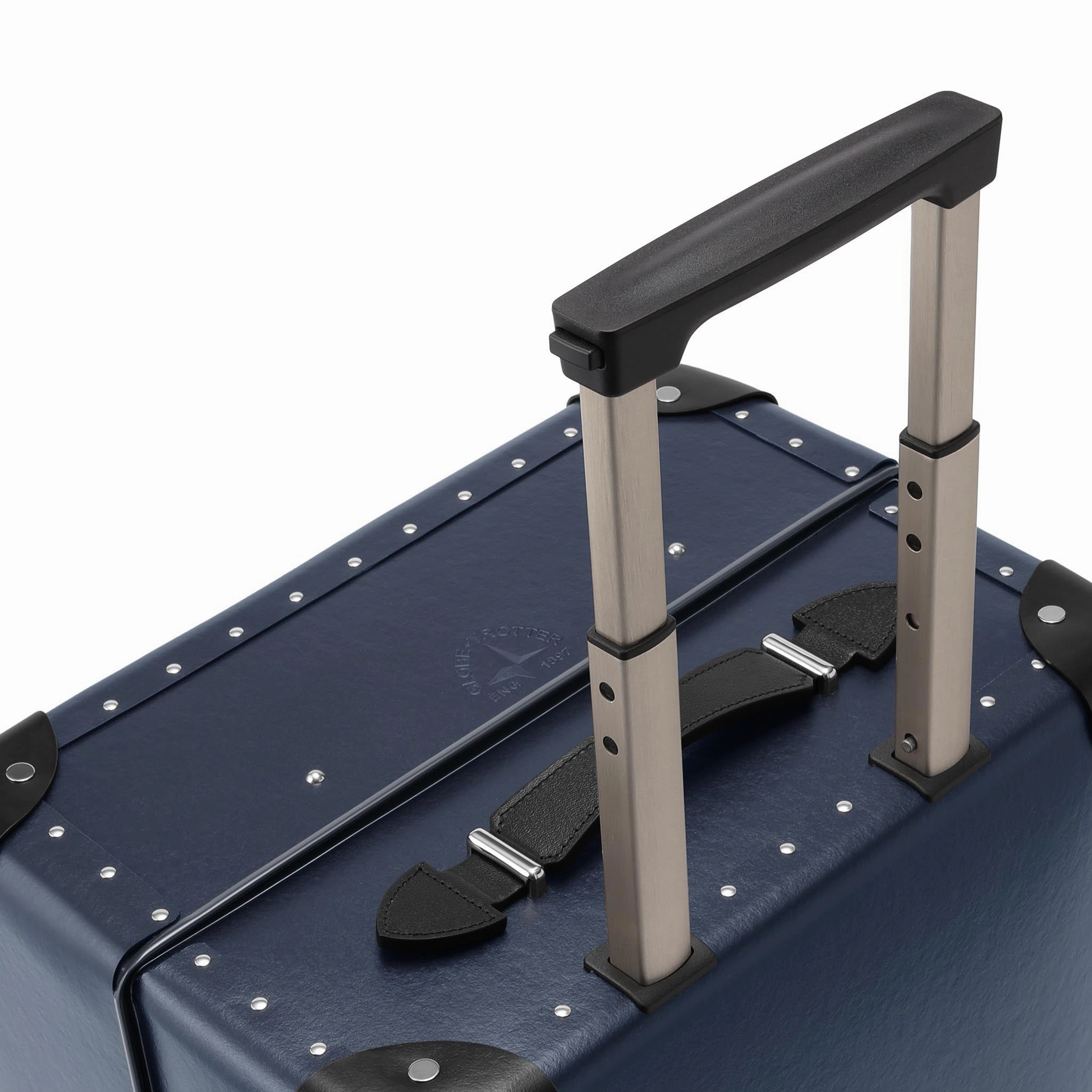 Original  Medium Check-In - 4 Wheels | Navy/Black/Chrome