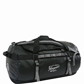 ORIGINAL PENGUIN Luggage Large Duffel Bag, Black/Grey, One Size