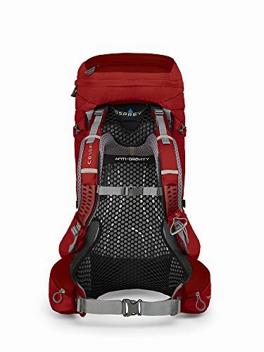 Osprey Atmos AG 50 Men's Backpacking Backpack, Rigby Red , Medium