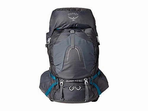 Osprey Aura AG 50 Women's Backpacking Backpack, Vestal Grey , Small