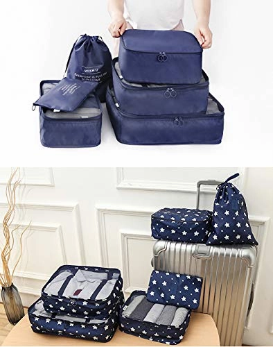 Packing Organizers - Clothing Cubes Shoe Bags Laundry Pouches For Travel Suitcase Luggage,