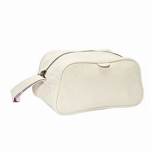 Pan Am 'Paa' Canvas Washbag - Natural Canvas